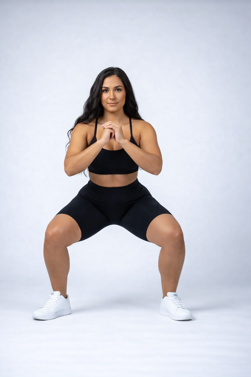 Mallas cortas Curvella 3D – Negro clásico