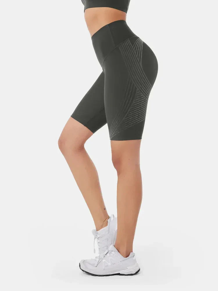 Legging corto 3D Curvella – Redefine tu silueta sin esfuerzo